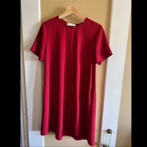 Everlane Red Midi Dress